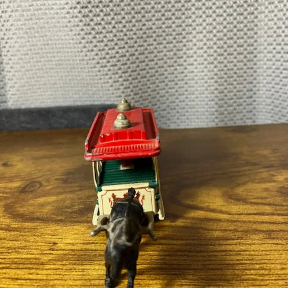 LLedo Horse Drawn Tram and Omnibus Made in England Vintage Die Cast‎ 2